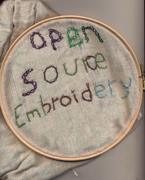 Open Source Embroidery